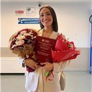 Laureata Magistrale in Psicologia Cognitiva e Neuroscienze con votazione 110/110